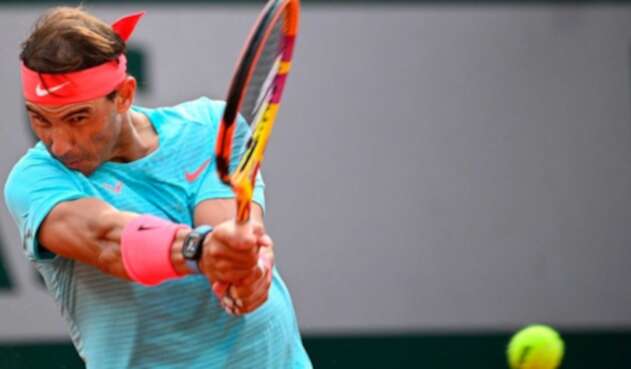 Rafael Nadal en el Roland Garros Rafael Nadal en el Roland Garros