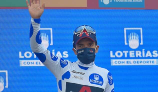 Richard Carapaz, líder de la Vuelta a España Richard Carapaz, líder de la Vuelta a España