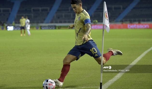 Selección Colombia: James Rodríguez, el guía de la tricolor Selección Colombia: James Rodríguez, el guía de la tricolor