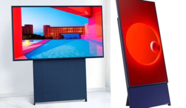 Televisor con pantalla giratoria Sero