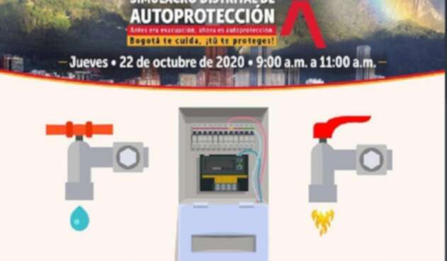 Simulacro de Autocuidado en Bogotá Simulacro de Autocuidado en Bogotá