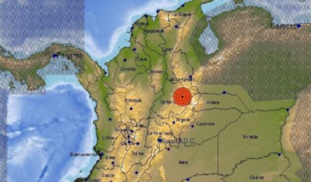 Temblor en Santander Temblor en Santander