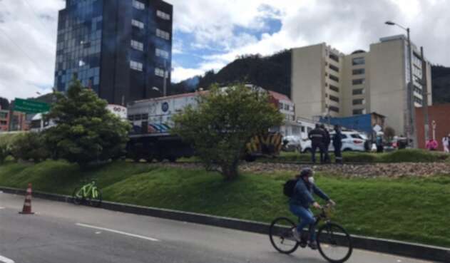 Tren arrolló a dos personas en Bogotá Tren arrolló a dos personas en Bogotá