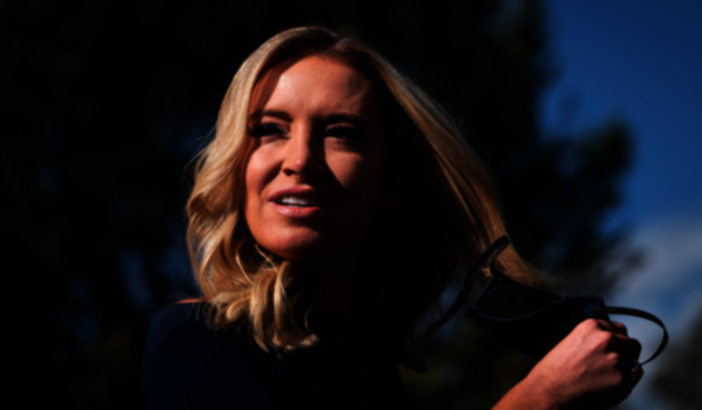 Kayleigh McEnany, secretaria de prensa de Donald Trump