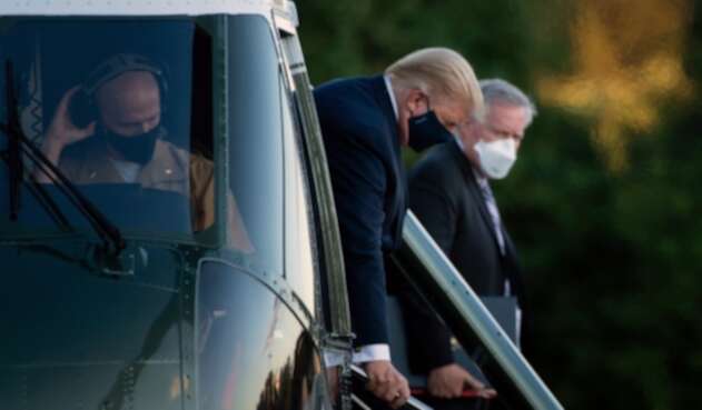 Trump - coronavirus El presidente de Estados Unidos, de 74 años, contrajo coronavirus.