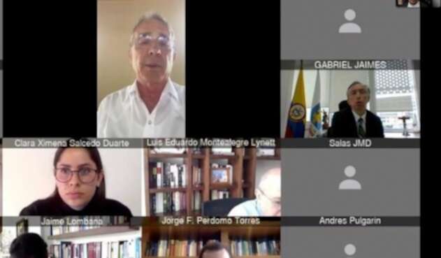Audiencia a Álvaro Uribe ante juez de garantías