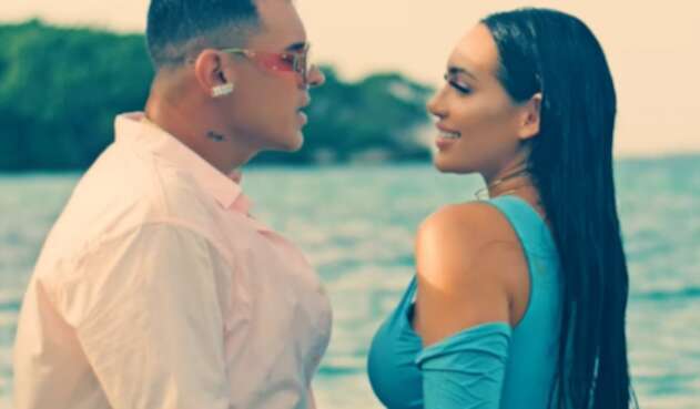 Kevin Roldán y Andrea Valdiri
