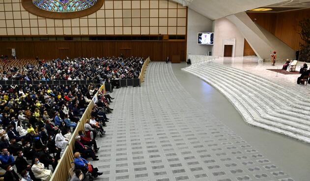 Audiencias del papa Francisco en medio de pandemia Audiencias del papa Francisco en medio de pandemia