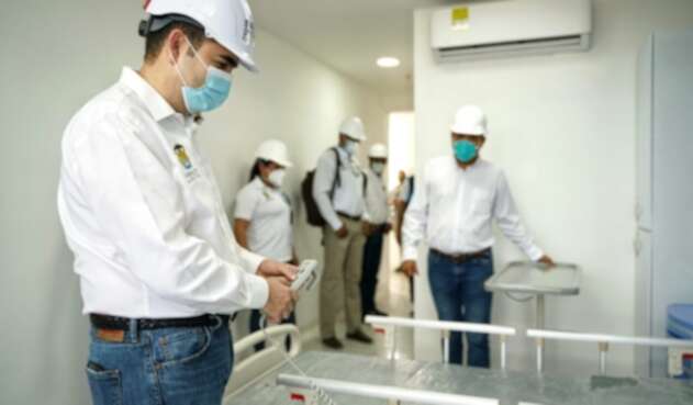 obras del Hospital Universitario del Caribe