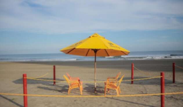 habilitan zona de playa en Bocagrande