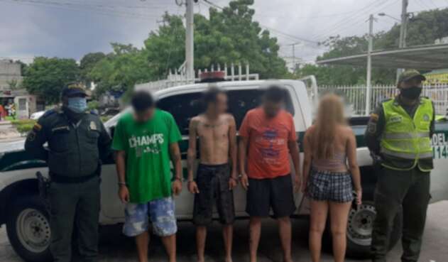 Envían a la cárcel a tres de los capturados por presuntamente quemar 12 quioscos en Playa Blanca