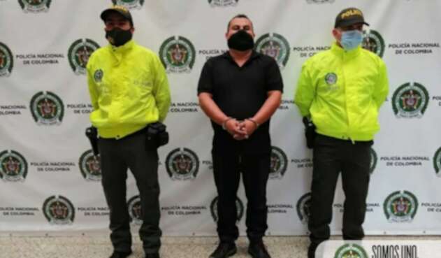 Uno de los capturados por el abuso sexual a la menor de edad.