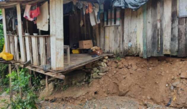 Emergencias por lluvias en Antioquia.