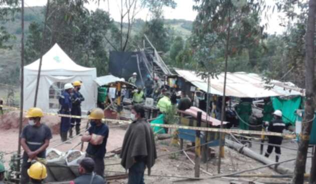 Tuta, Boyacá, mineros, rescate