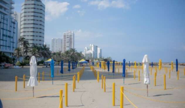 Habilitan nuevo sector de playas en Cartagena, ampliando la capacidad para propios y turistas