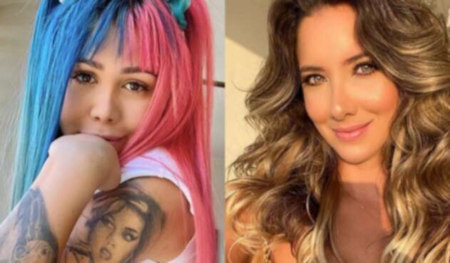 Yina Calderón y Daniella Álvarez