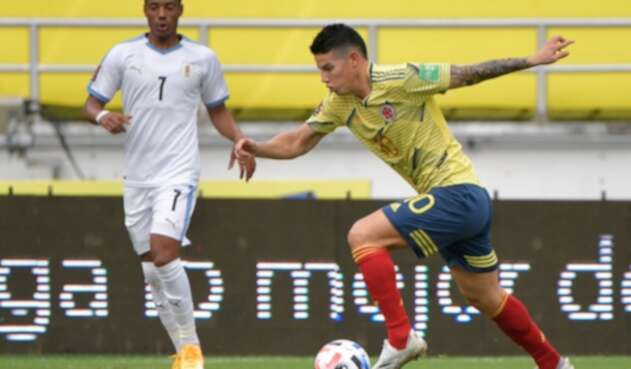 Selección Colombia Vs Uruguay - James Rodríguez Selección Colombia Vs Uruguay - James Rodríguez