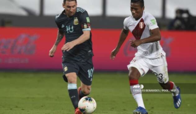 Selección de Argentina - Selección de Perú - Lionel Messi Selección de Argentina - Selección de Perú - Lionel Messi