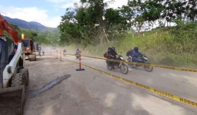 Continúan los trabajos en la zona