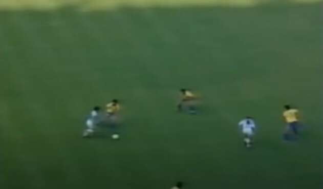 Asistencia de Maradona a Caniggia en Italia 90