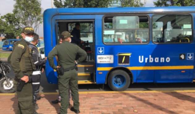 Atraco en bus del Sitp