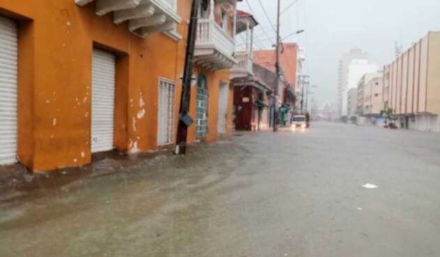 Lluvias en Cartagena