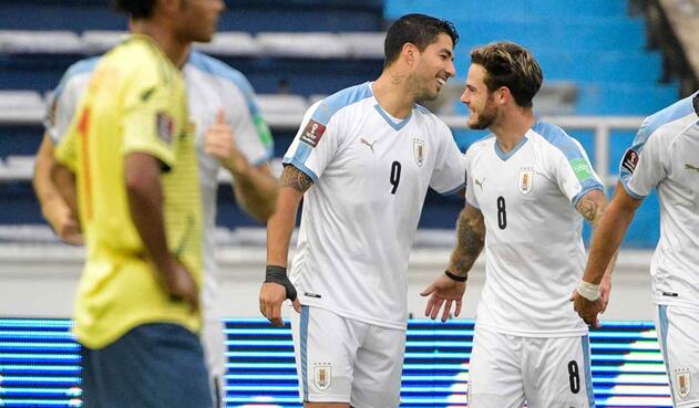Colombia Vs. Uruguay