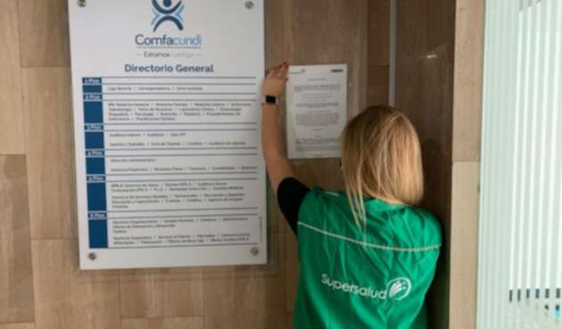 Supersalud ordenó la liquidación del programa de salud de Comfacundi