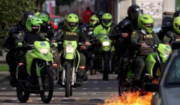 Disturbios en la Universidad Nacional el sábado 21 de noviembre de 2020