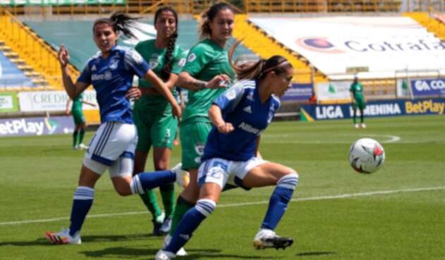 Millonarios Vs America Femenino - Liga Aguila Femenina Asi ...