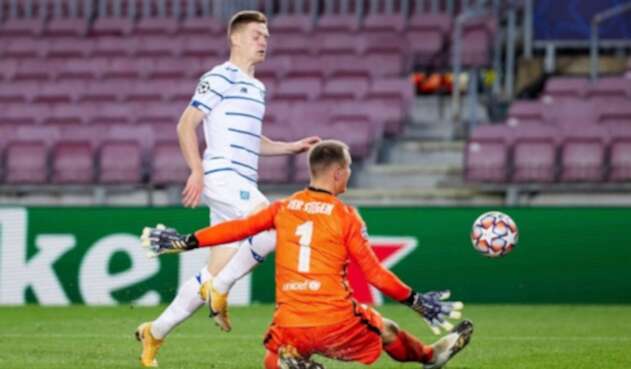 Barcelona Vs. Dinamo - Ter Stegen - Champions League Barcelona Vs. Dinamo - Ter Stegen - Champions League