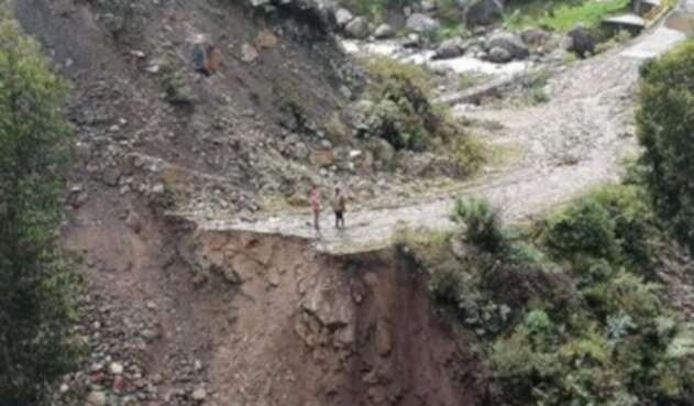 Chita, Boyacá, lluvias, vias