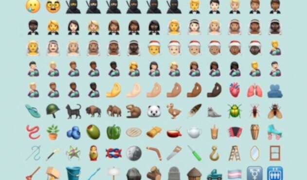 Nuevos emojis para iOS 14.2
