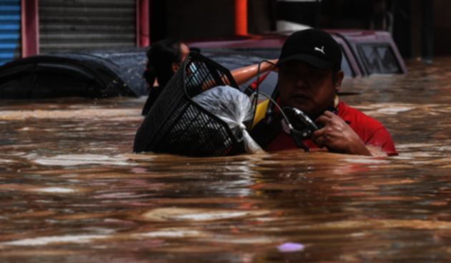 Tifón en Filipinas