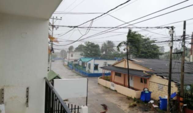 Paso de huracán IOTA por San Andrés