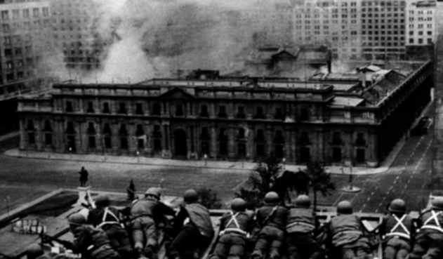 Golpe de Estado en Chile liderado por Augusto Pinochet contra Salvador Allende
