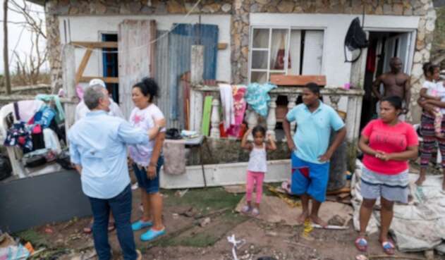 Providencia tras el paso del huracán Iota