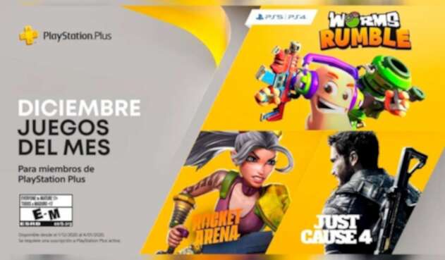 juegos PS+ diciembre