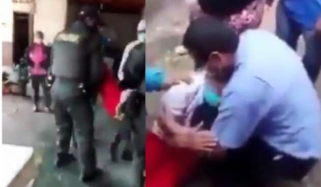Las súplicas de una mujer de 86 años que desalojaron de su casa en Huila