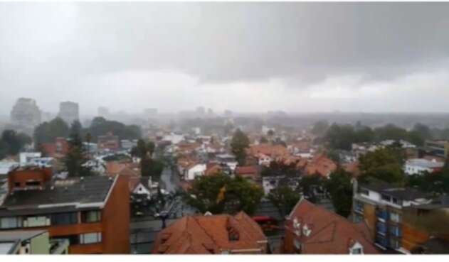 Lluvias en Bogotá