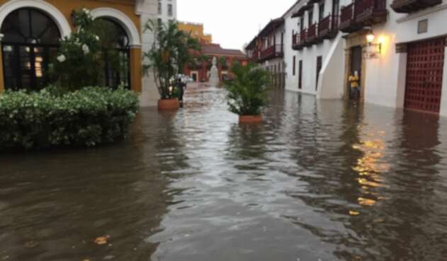 Lluvias en Cartagena