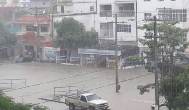 Lluvias en Cartagena