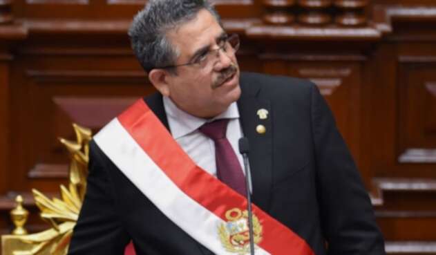 Manuel Merino, presidente interino del Perú