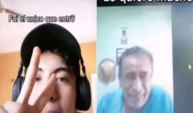 Profesor hizo plan película en su clase virtual pero solo entró un alumno