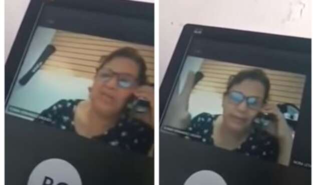 Profesora sobre sus alumnos en clase virtual: “Son unos burros”
