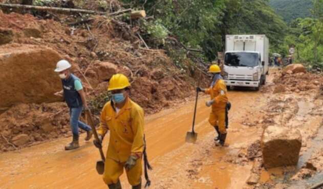 Deslizamiento de tierra en San Luis, Antioquia