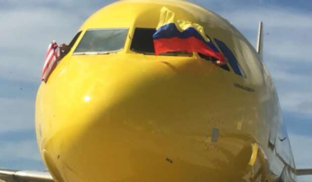 Vuelo inaugural de Spirit en Barranquilla