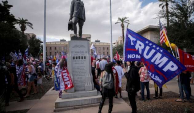 Simpatizantes de Trump en Arizona