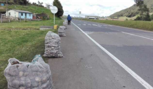 Venta, papa, Boyacá, crisis