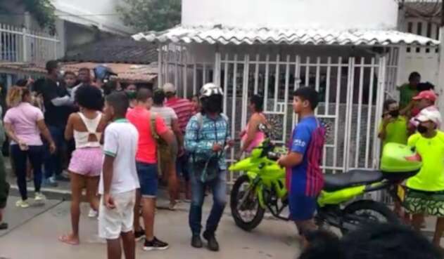 Por supuestos problemas pasionales, se presentó un caso de feminicidio en un barrio de Cartagena